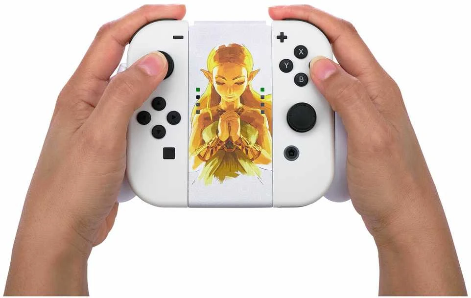 Power A Maitinimas „PowerA Princess Zelda Joy-Con Comfort Grip“ skirtas „Nintendo Switch“.