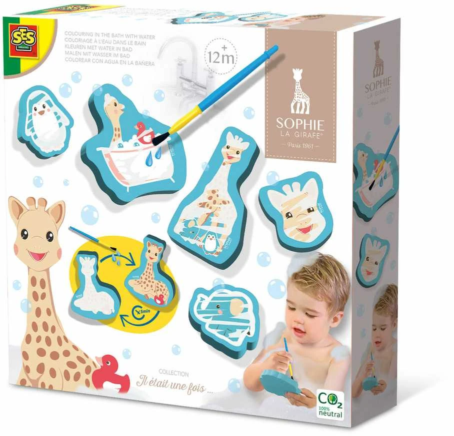 Ses Creative Sophie La Girafe - Vandens dažymas vonioje