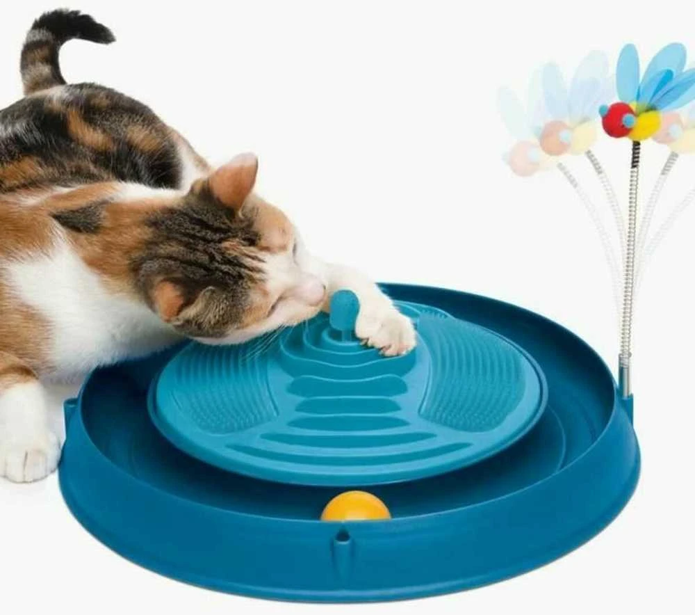 Catit - Play'n Scratch masažas - mėlynas