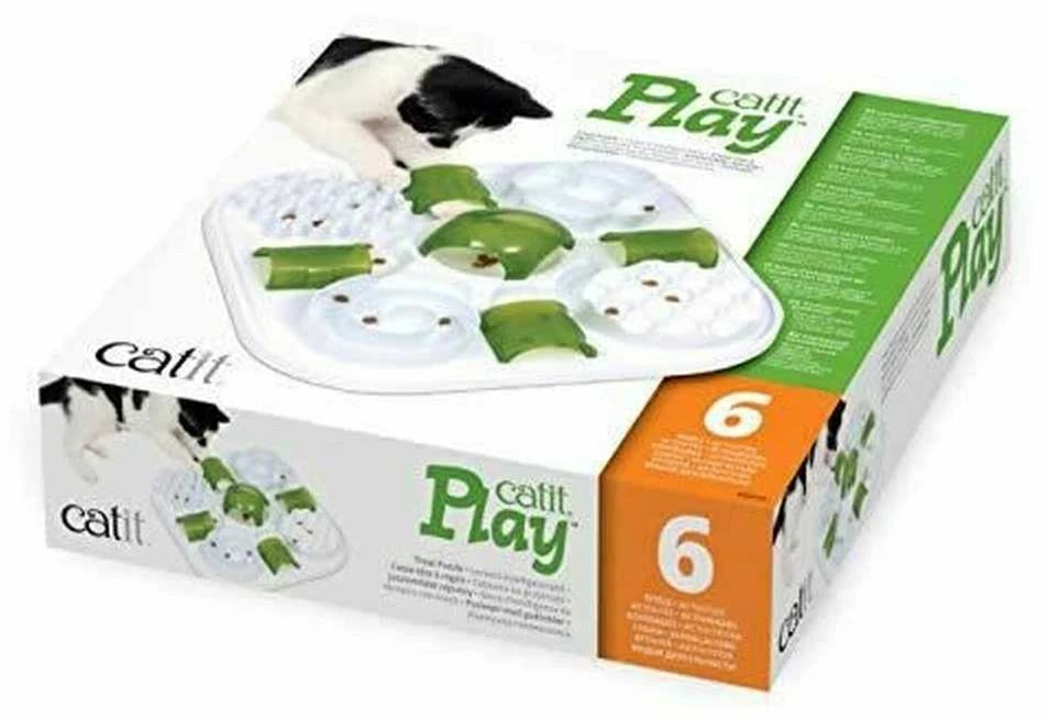 Catit strateginis žaidimas katei Žaisk Treat Puzzle