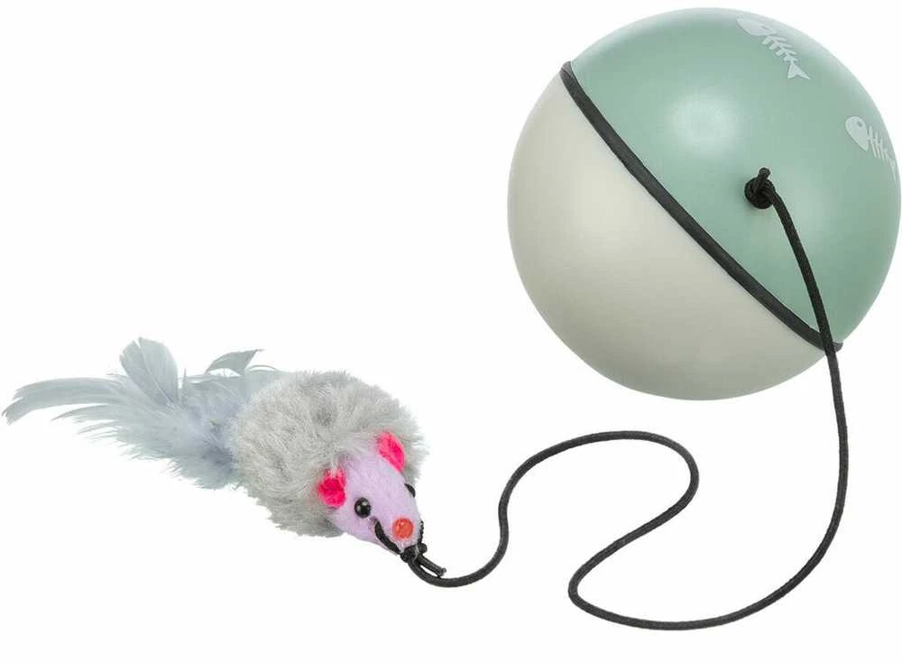 TRIXIE Turbinio kamuolys su motoru ir pele, 9cm