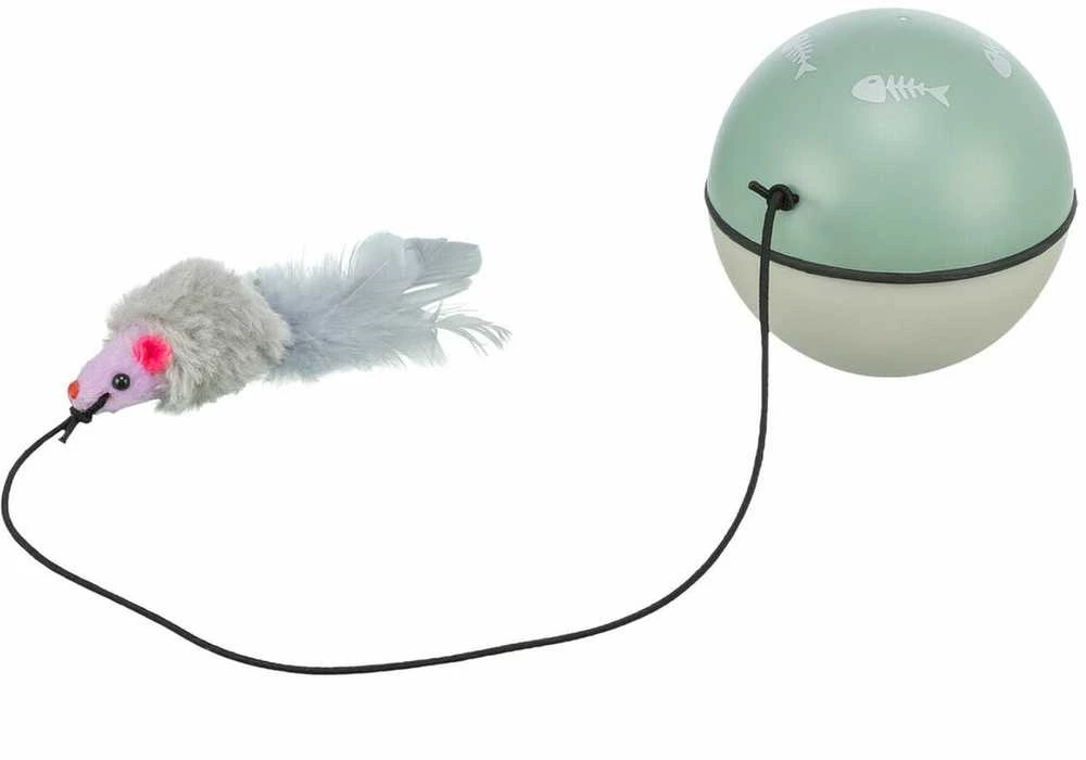 TRIXIE Turbinio kamuolys su motoru ir pele, 9cm