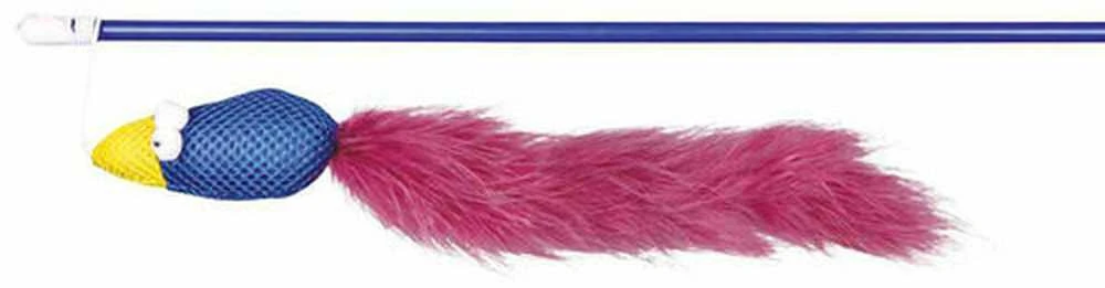 Trixie Meškerė su paukščiu, plastikas/pliušas, katžolė, 50 cm