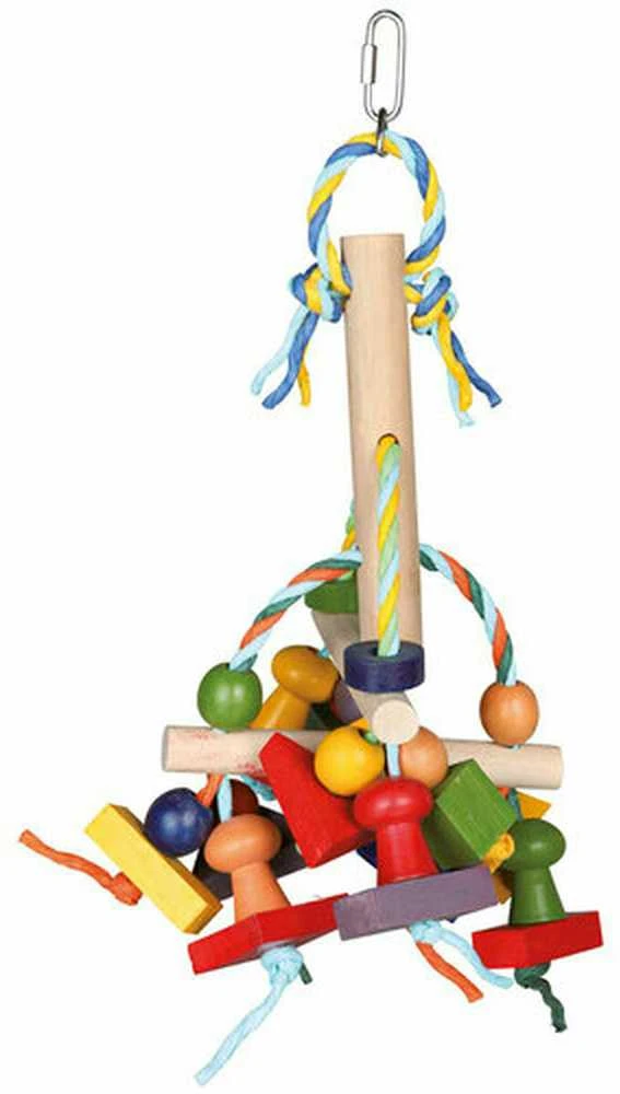 Trixie Triksė MEDINIS ŽAISLAS PAUKŠČIAMS, 31 cm