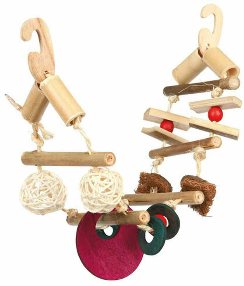 Trixie Paukščių pakabinamas žaislas-tiltas, 45 cm