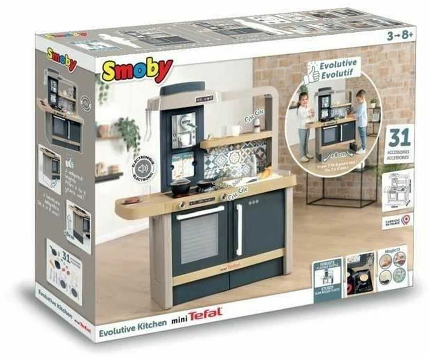 Smoby Tefal žaislų virtuvė Evo