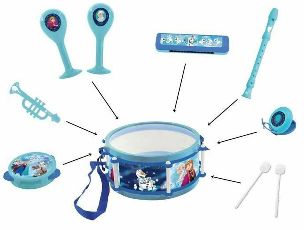 Lexibook,Disney Lexibook - Disney Ledo šalis muzikinis rinkinys (K360FZ)