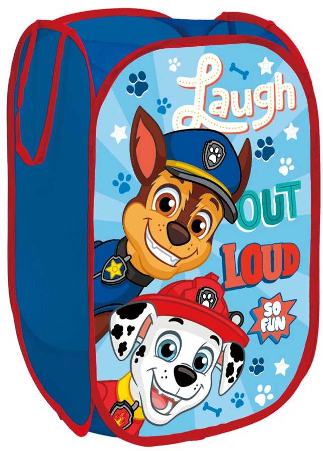 Sulankstomas krepšys / konteineris žaislams Paw Patrol