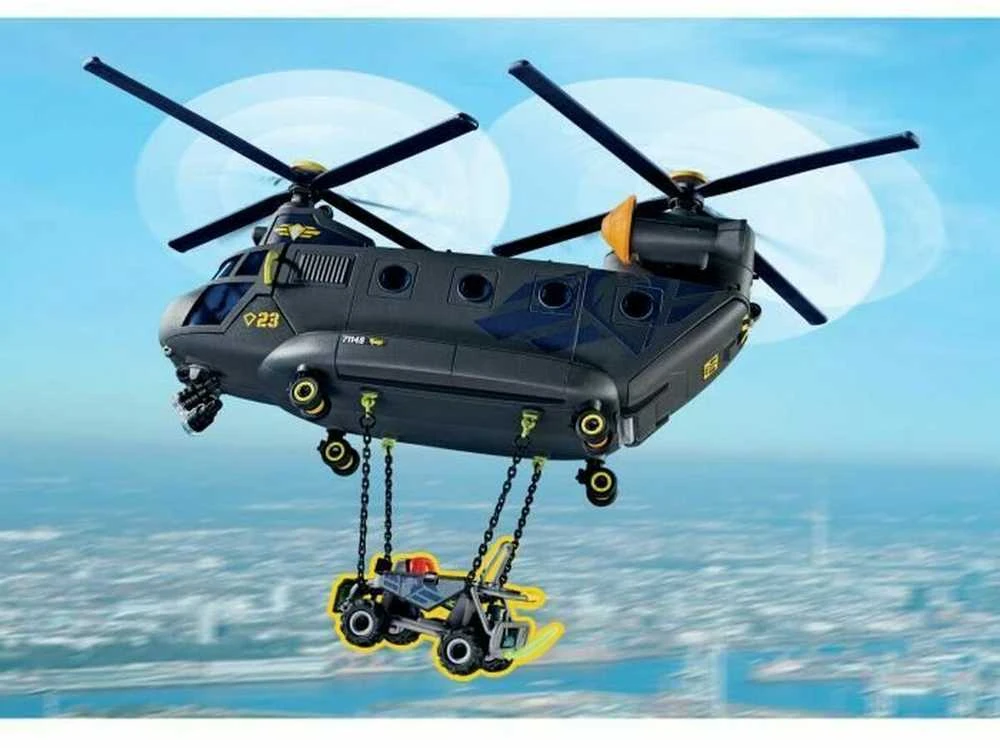 PLAYMOBIL CITY ACTION Gelbėtojų lėktuvas 71149