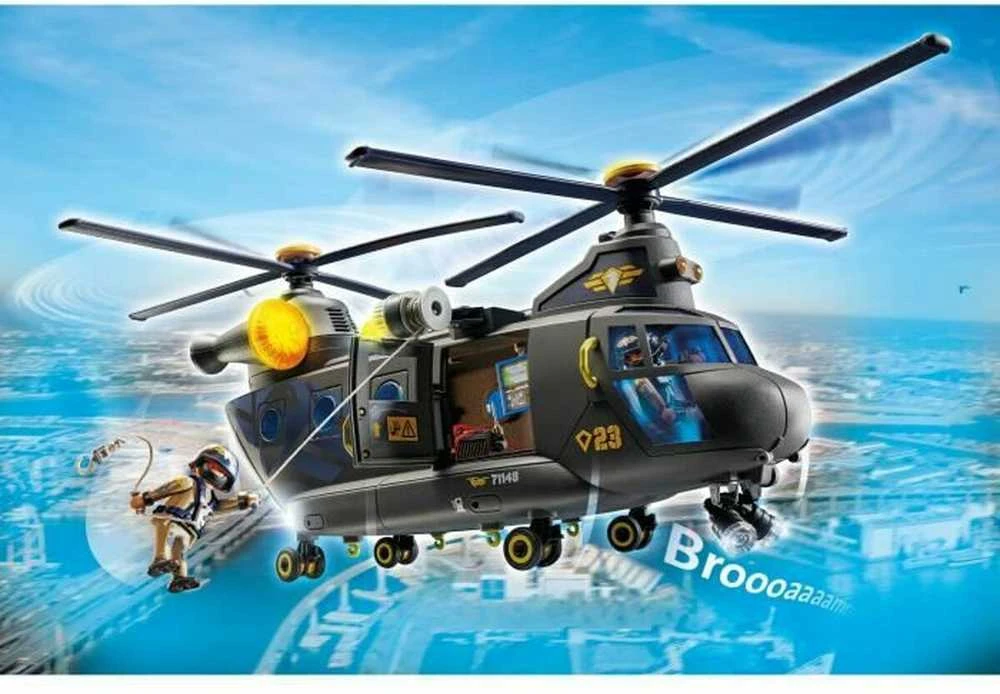 PLAYMOBIL CITY ACTION Gelbėtojų lėktuvas 71149