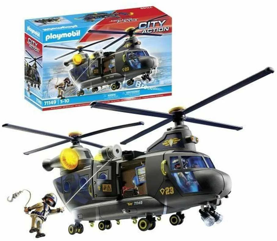 PLAYMOBIL CITY ACTION Gelbėtojų lėktuvas 71149