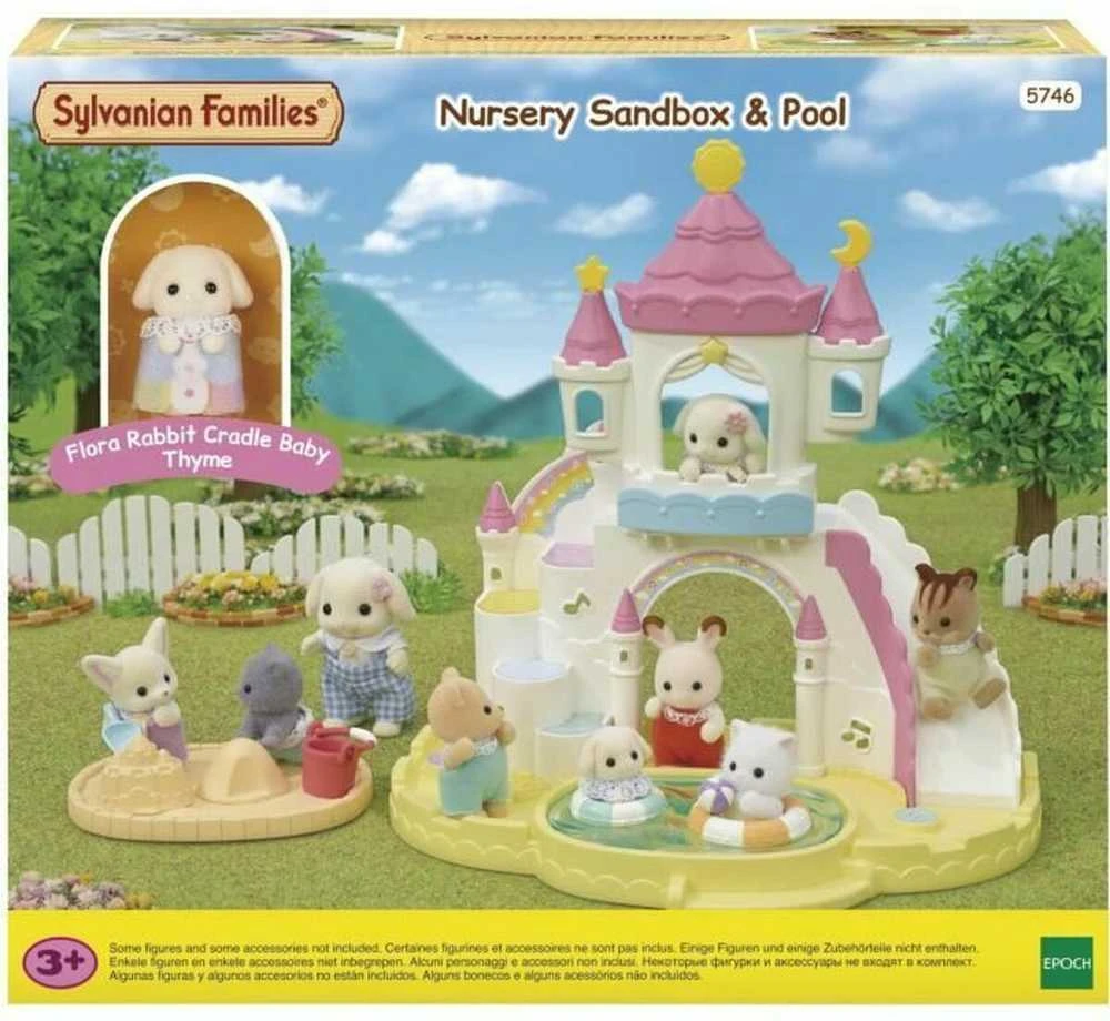 „Sylvanian Families“ – darželio smėlio dėžė ir baseinėlis (5746)