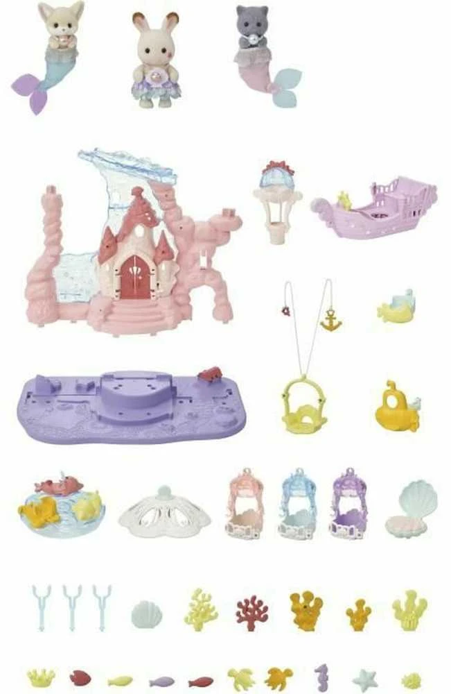 Sylvanian Families Silvanijos šeimos - Mažylių undinėlės pilis (5701)
