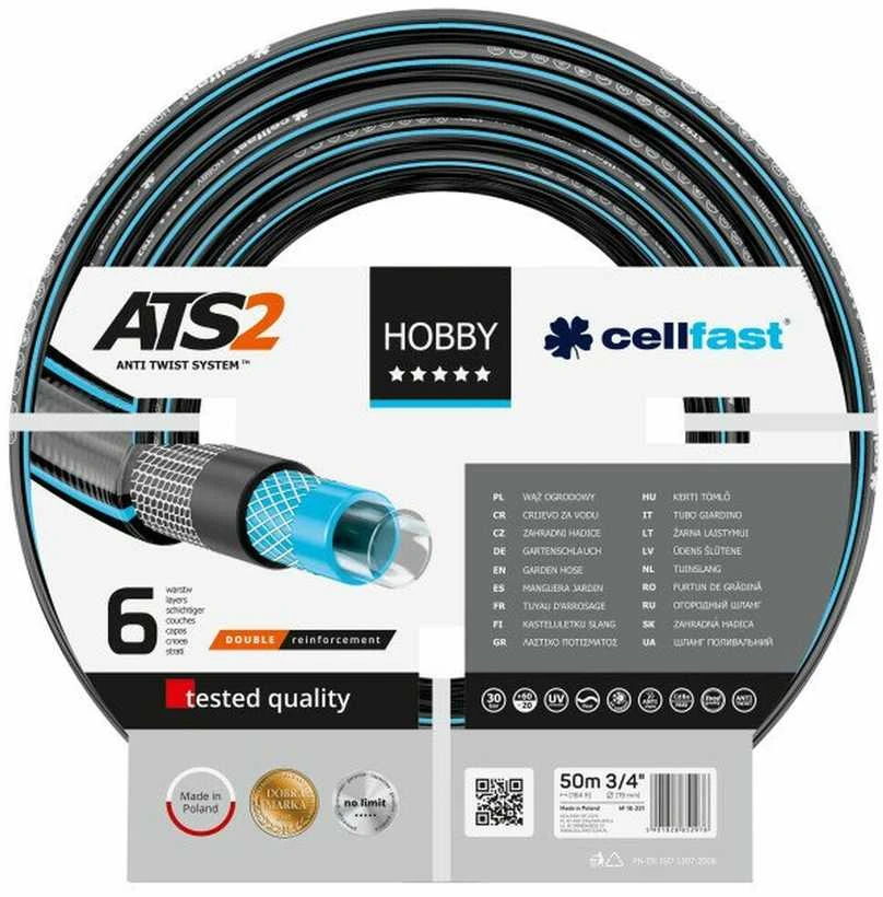 CELLFAST HOBBY ATS2 SODO ŽARNOS DYDIS: 3/4 "ILGIS: 50 m