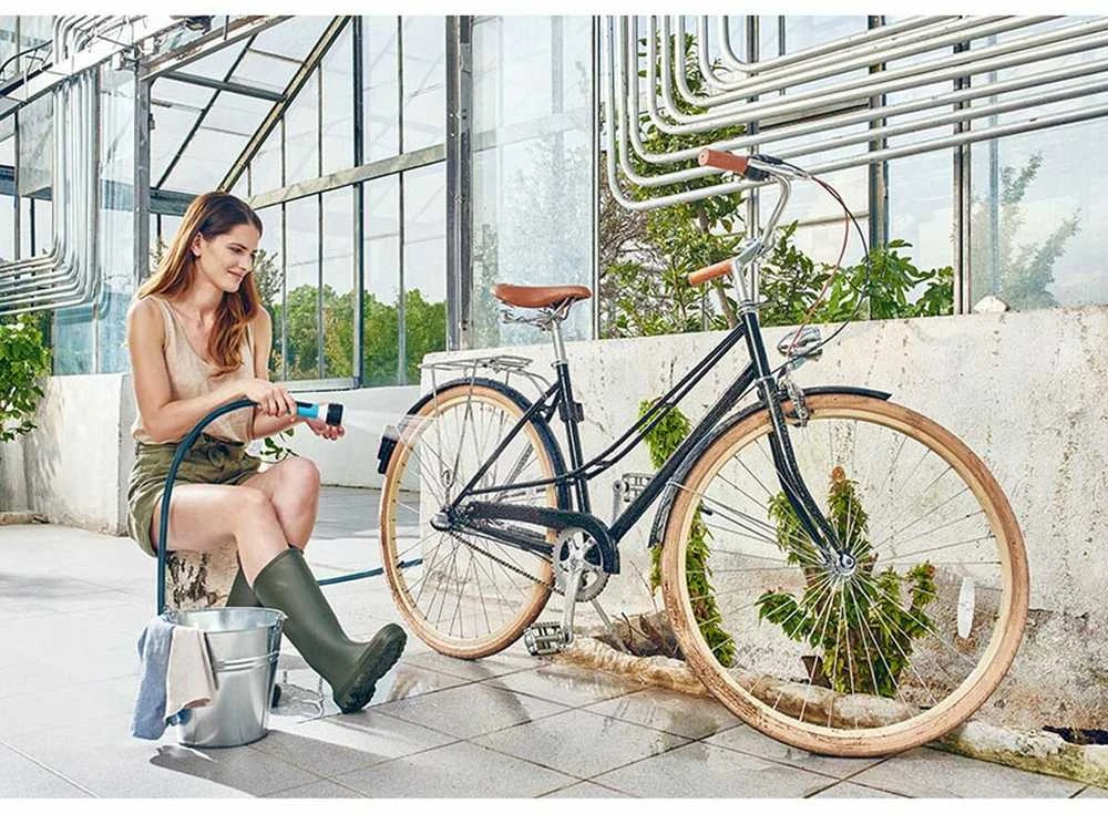 Cellfast Rinkinys pratęsimo žarna 7,5 - 15m ZIGZAGAS SU JUNGTIS + PURŠKTUVO