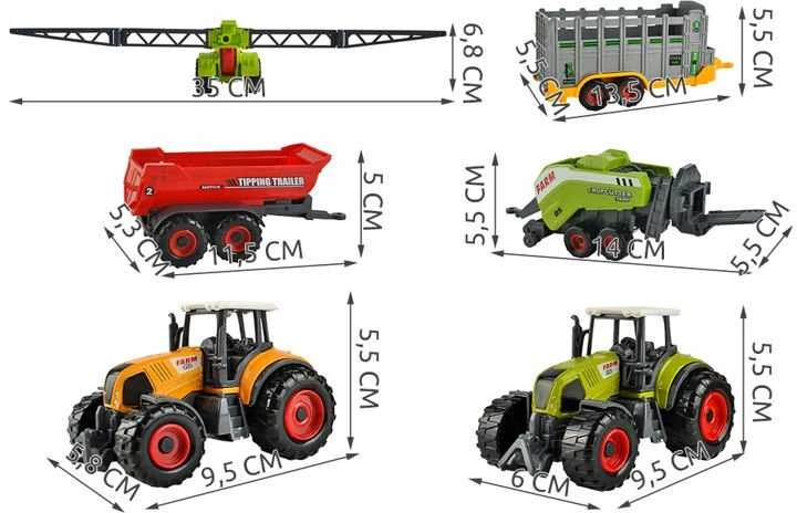 Iso Trade Ūkis - 6 mašinų rinkinys.