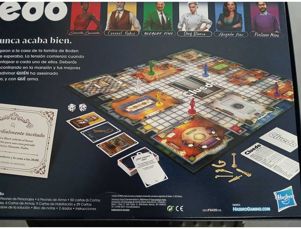 Žetonai Hasbro Cluedo