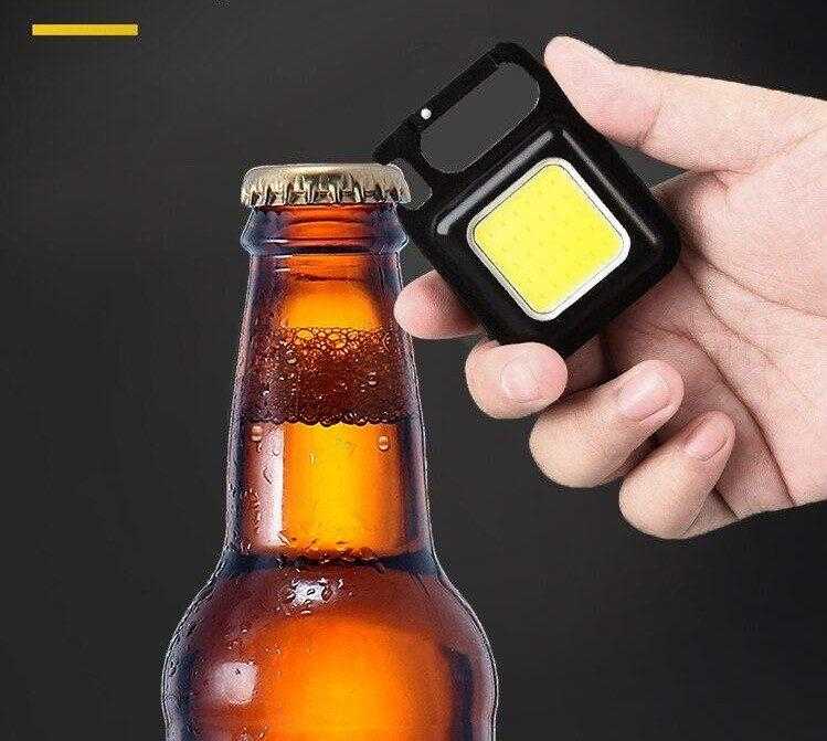 Verk Group LED COB Raktų Pakabukas su Magnetu ir USB Įkrovimu