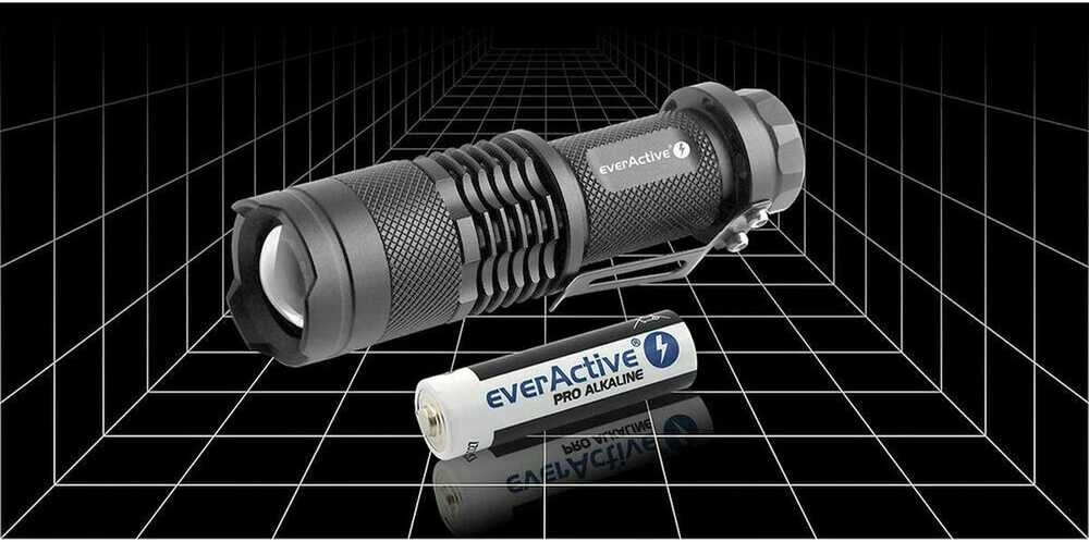 LED žibintuvėlis everActive FL-180 Bullet 3W