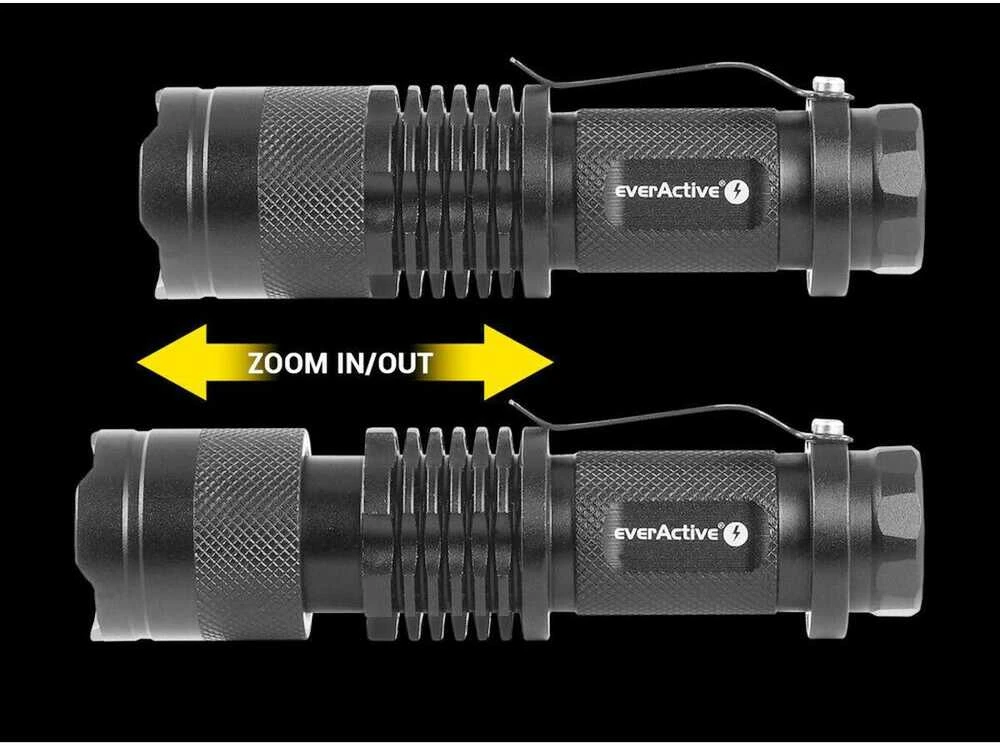LED žibintuvėlis everActive FL-180 Bullet 3W