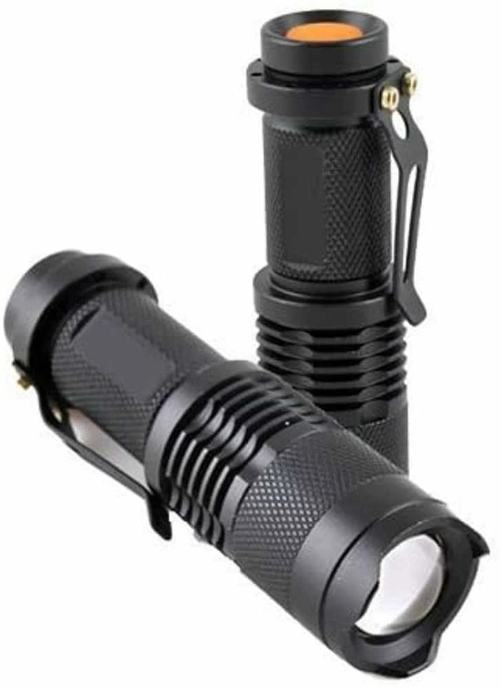 Žibintuvėlis LED taktinis 600l m 400m ZOOM COB XML T6 USB 5W