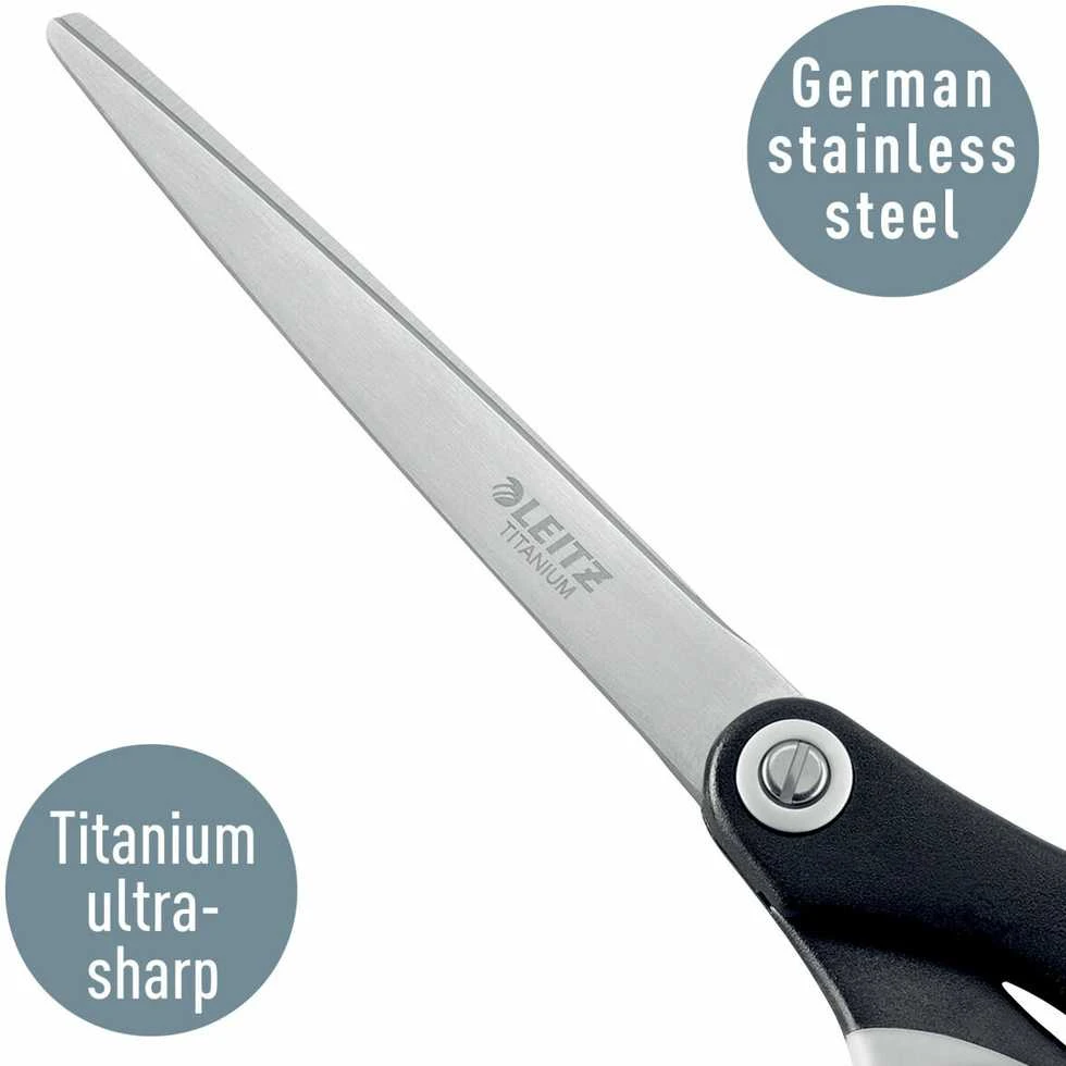 Leitz Titanium žirklės - ašmenų detalė