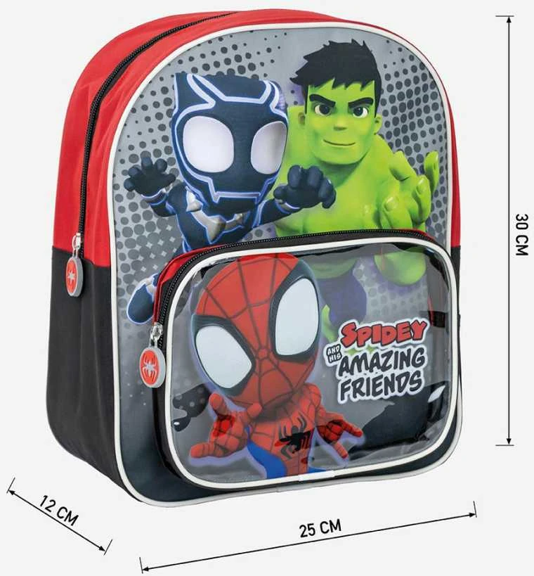 Spidey Spiderman Žmogus-voras Spaidis kuprinė, 30 cm