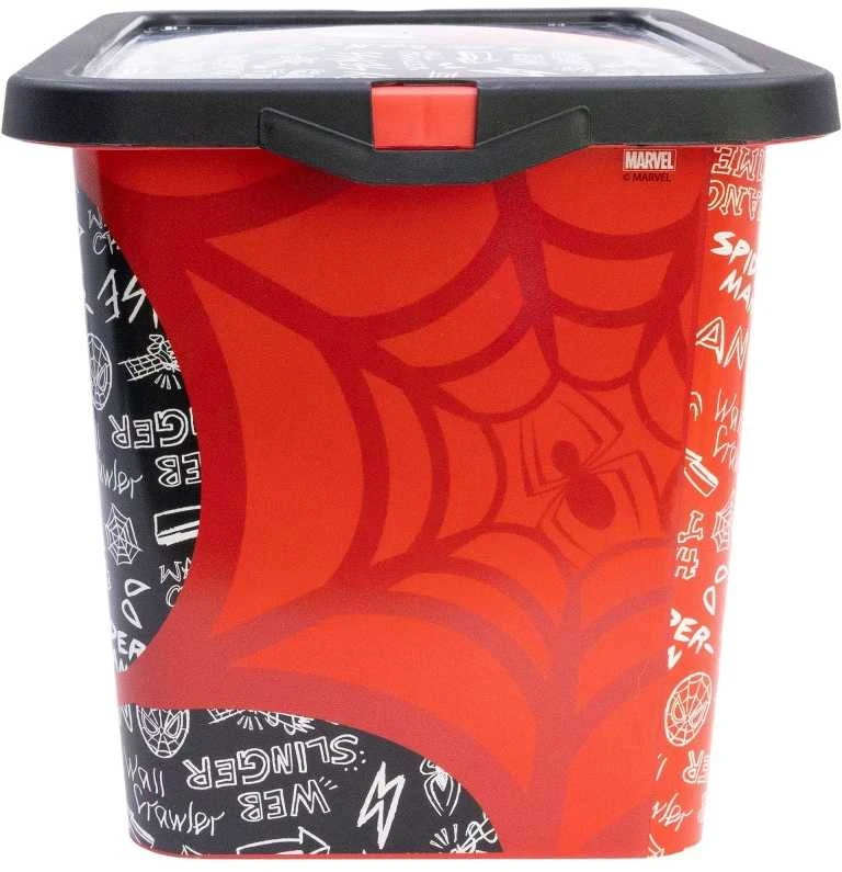 Žmogaus-voro miesto tinklo plastikinė laikymo dėžė, 7 l