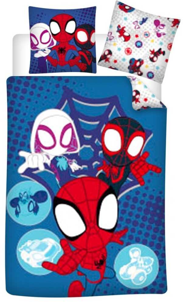 Marvel Spiderman policotton duvet cover bed 90cm