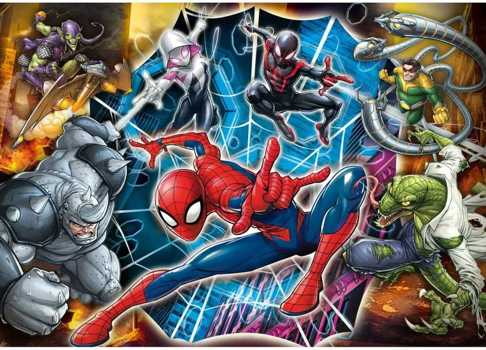 Clementoni Dėlionė 104 vnt. - Žmogus-voras (Spider-Man)