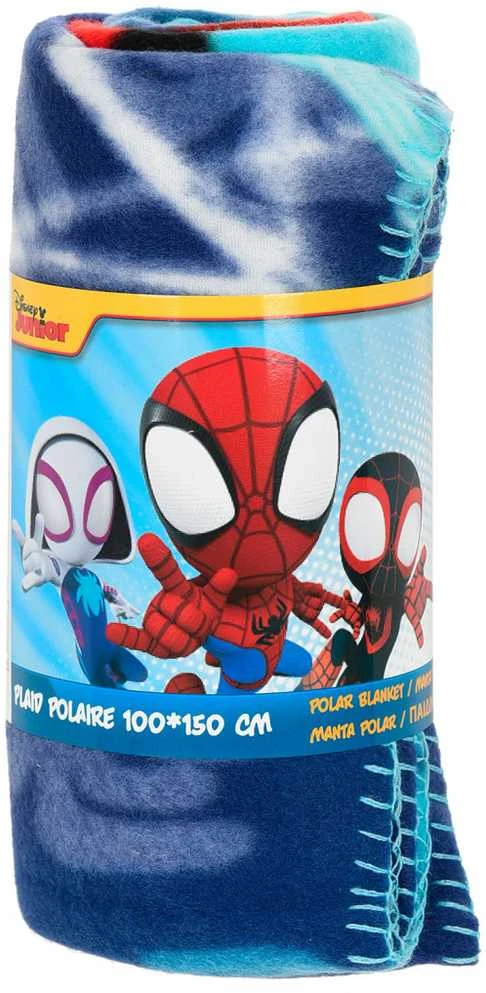 Žmogaus-voro „Spidey Cuddle“ polarinės vilnos antklodė 100x150cm