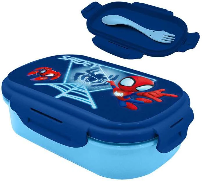 Kids Euroswan Hiszpania Vaikams Euroswan priešpiečių dėžutė Priešpiečių dėžutė vaikams Mokyklai Žmogus-voras Spidey ir draugai / Sp50100 / Spidey ir super draugai