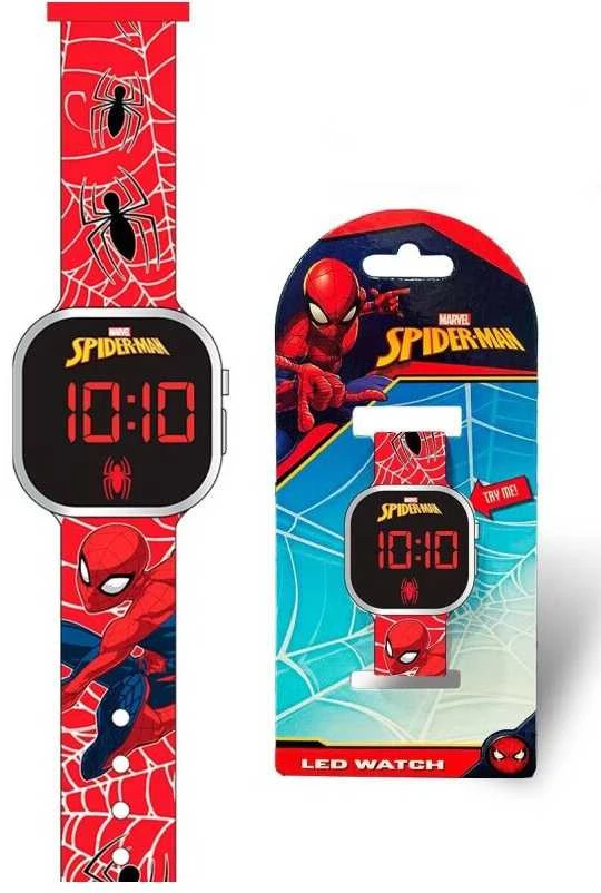 Kids Licensing Spiderman LED laikrodis