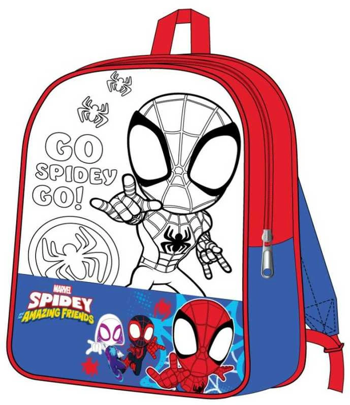 CERDÁ Marvel Spidey Amazing Friends Diy backpack set