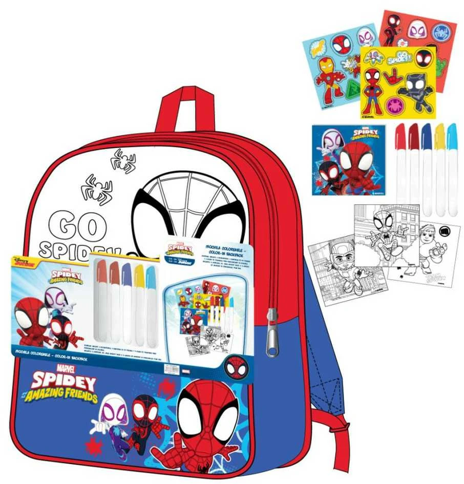 CERDÁ Marvel Spidey Amazing Friends Diy backpack set