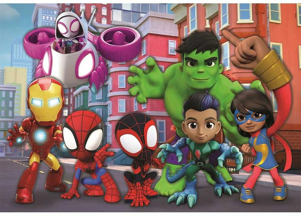 Clementoni Dėlionė 24 vnt. - Spidey ir jo nuostabūs draugai