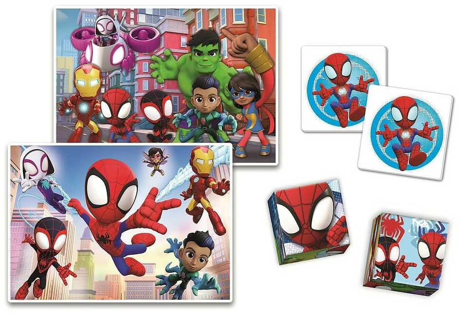 Dėlionės komplektas Clementoni Spidey 18295, 24 cm x 17 cm