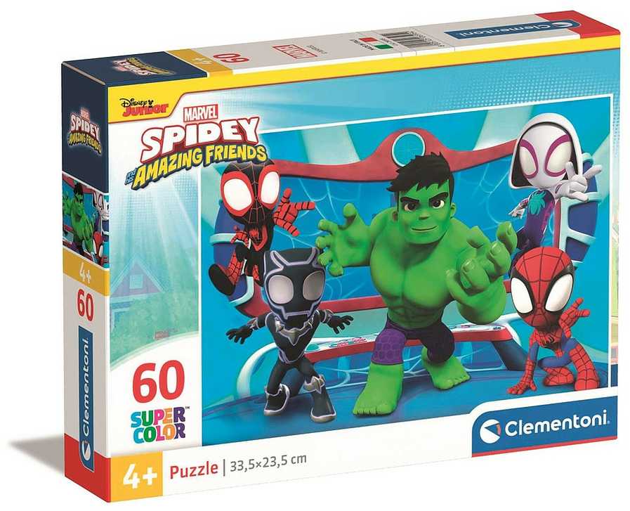 Clementoni Dėlionė 60 vnt. - Spidey ir draugai