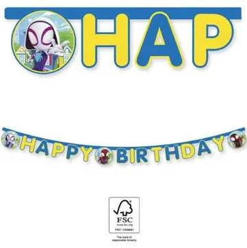 Globos Europe Bv Spidey and friends bogstav banner