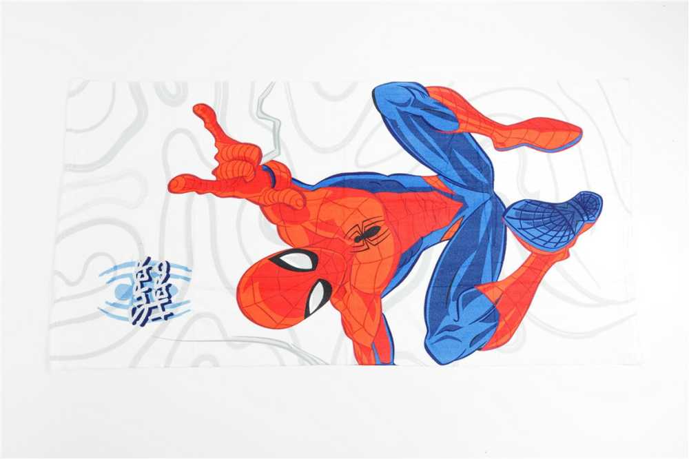 Žmogus-voras ir superherojus, sūpynės, vonios rankšluostis, paplūdimio rankšluostis 70x140cm (greitai džiūstantis)