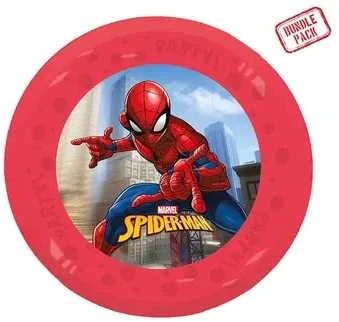 Globos Europe Bv Spiderman Žmogus-voras plastikinių lėkščių rinkinys, 4 vnt., 21 cm