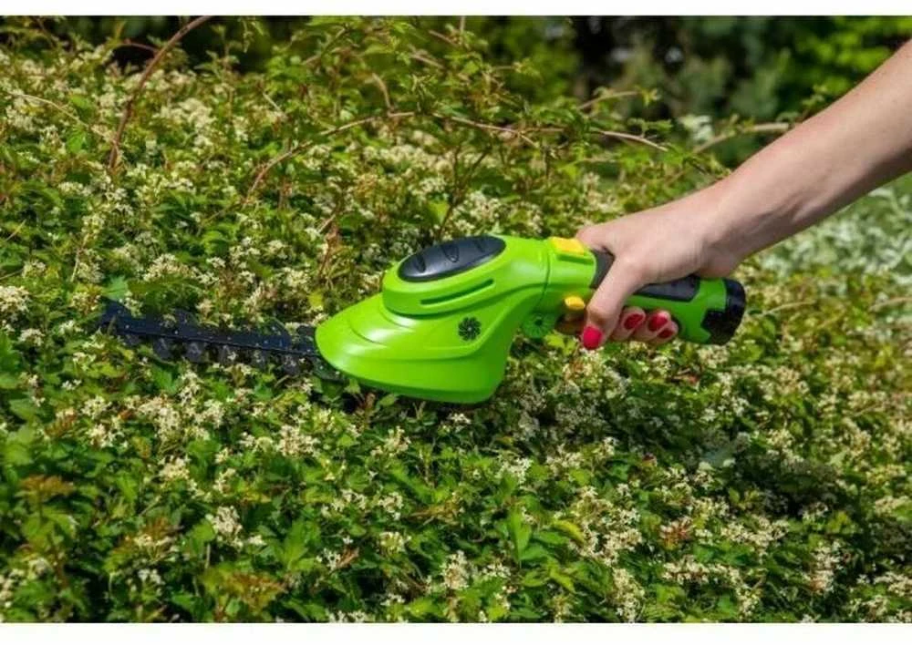 Akumuliatorinės žolės ir gyvatvorių žirklės Fieldmann FZN 4101-A
