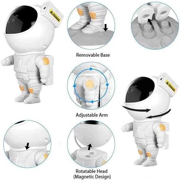 TOP prekė! Aptel žvaigždžių projektorius/naktinė lemputė - Astronautas , ATL AK235A