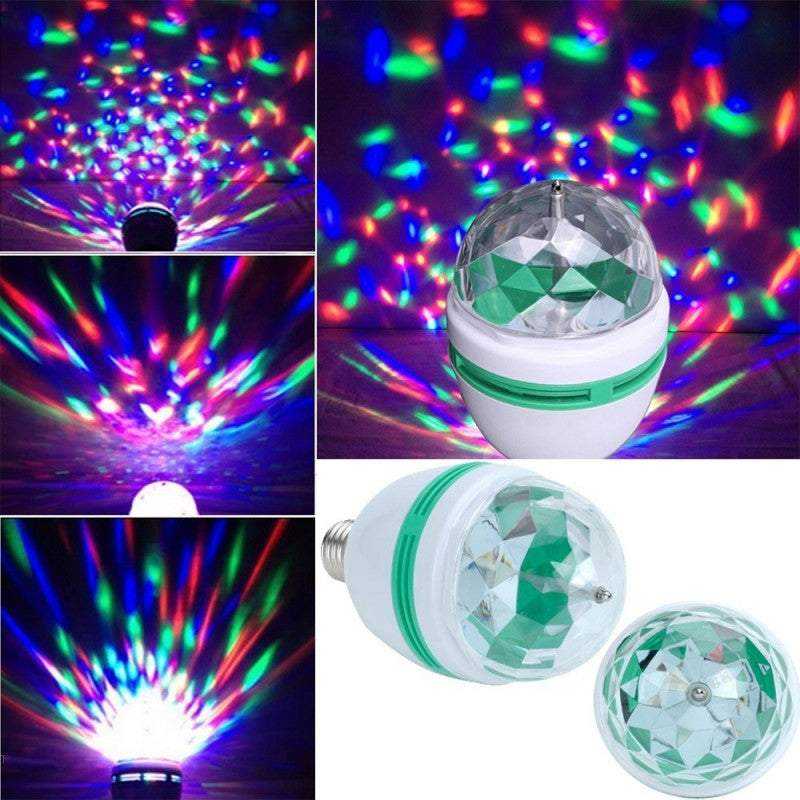 LED lemputė RGB su Bluetooth garsiakalbiu ir nuotoliniu valdymu