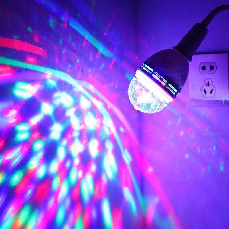 LED lemputė RGB su Bluetooth garsiakalbiu ir nuotoliniu valdymu