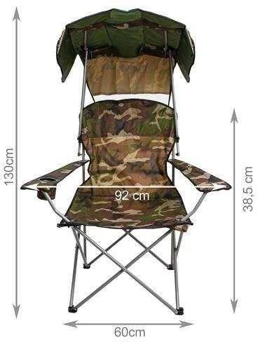 Trizand Žvejybos kėdė "Panama" camo 23672
