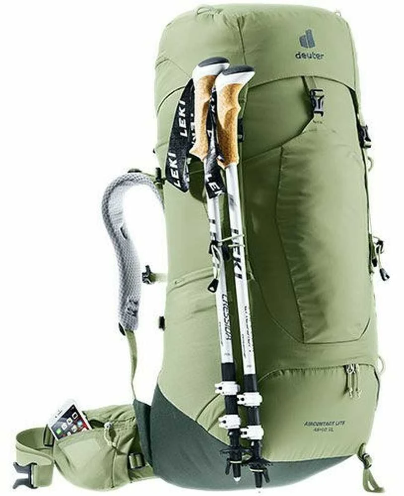 Deuter Aircontact Lite 45+10 SL moteriška žygio kuprinė Juodas