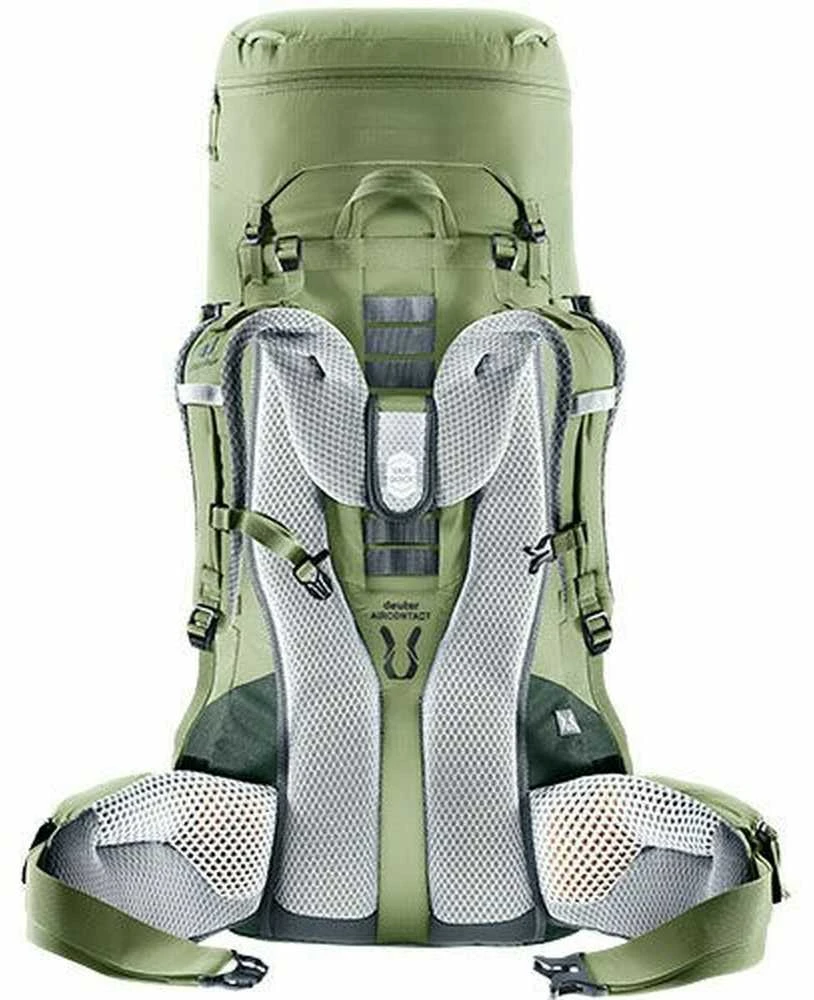 Deuter Aircontact Lite 45+10 SL moteriška žygio kuprinė Juodas