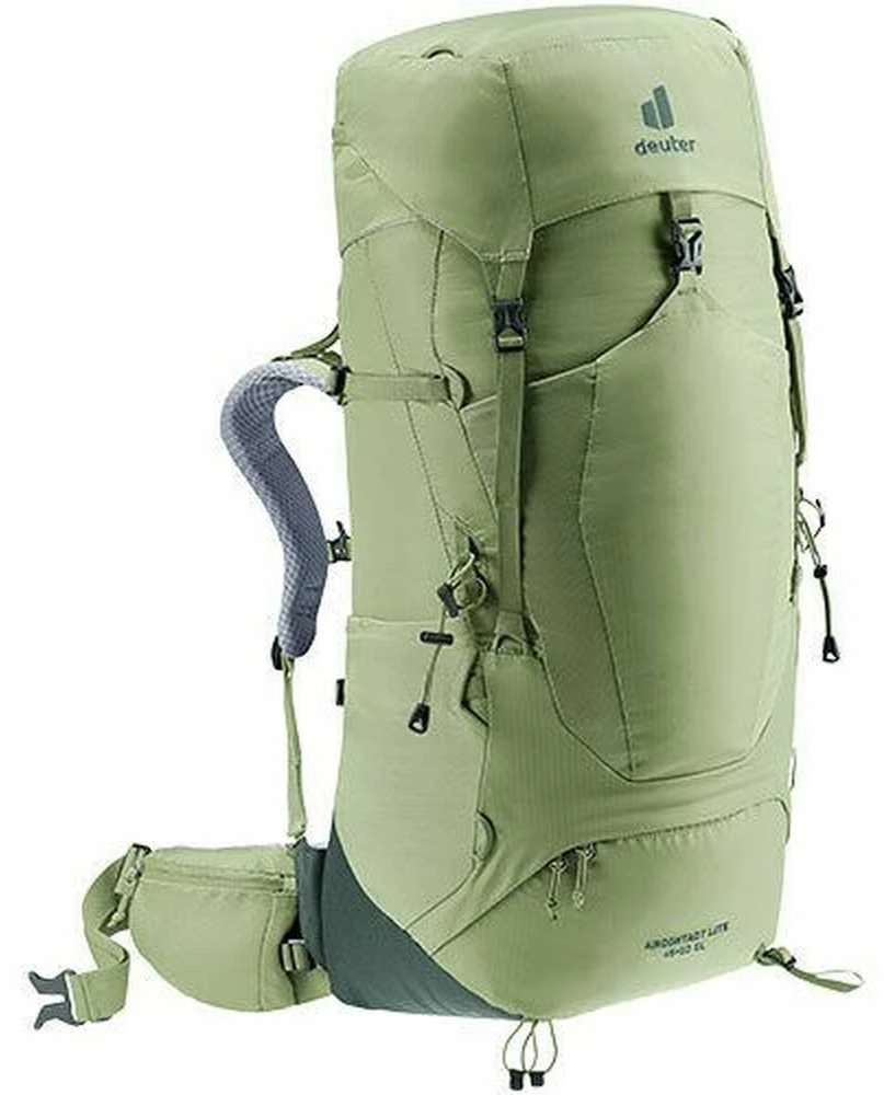 Deuter Aircontact Lite 45+10 SL moteriška žygio kuprinė Juodas