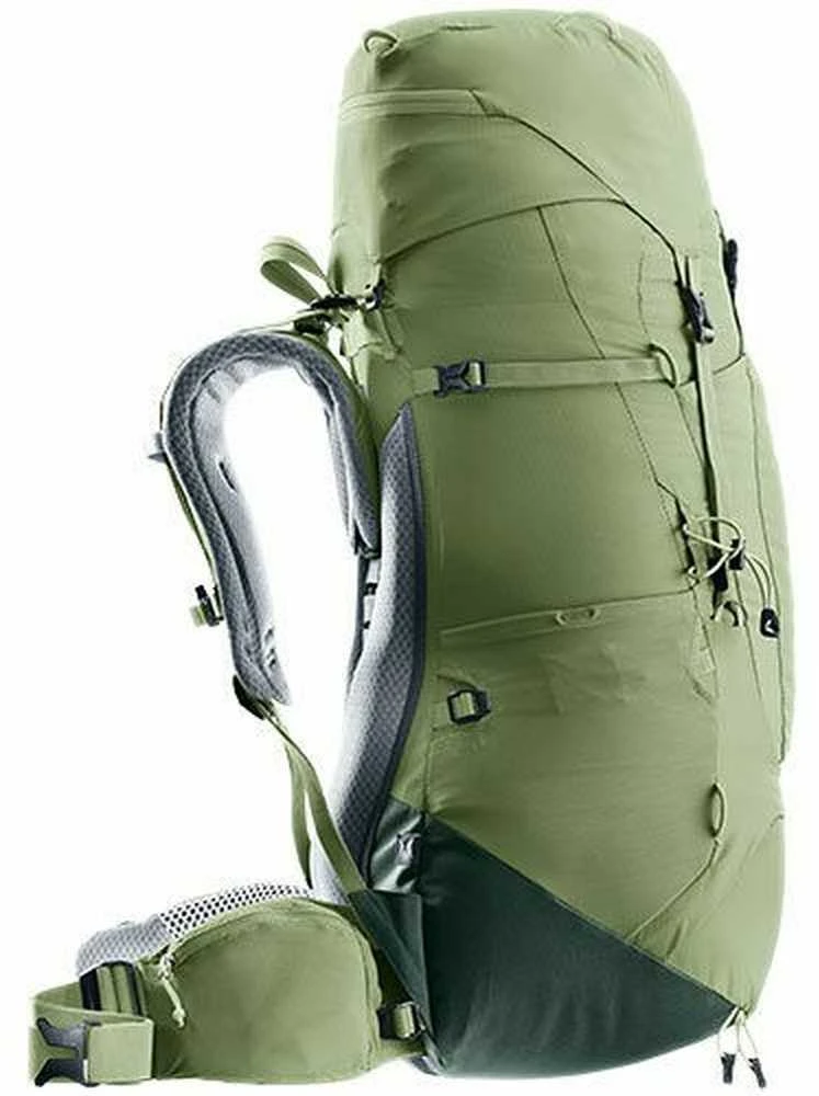 Deuter Aircontact Lite 45+10 SL moteriška žygio kuprinė Juodas